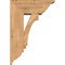 Ekena Millwork Imperial Traditional Smooth Bracket w/ Offset Brace, Western Red Cedar, 7 1/2"W x 18"D x 26"H BKT0806X18X26IMP01SWR - alternate 4